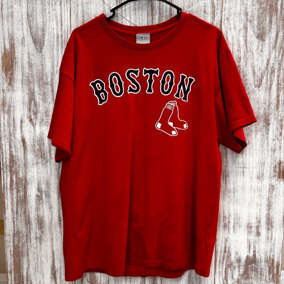 Genuine Boston Red Sox Big Papi #34 T - Shirt XL David Ortiz - Stained - Picture 1 of 10